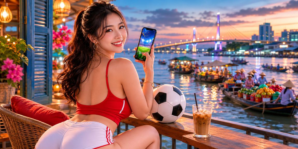 Người xem bóng đá tại Cần Thơ dùng voucher cá cược thể thao